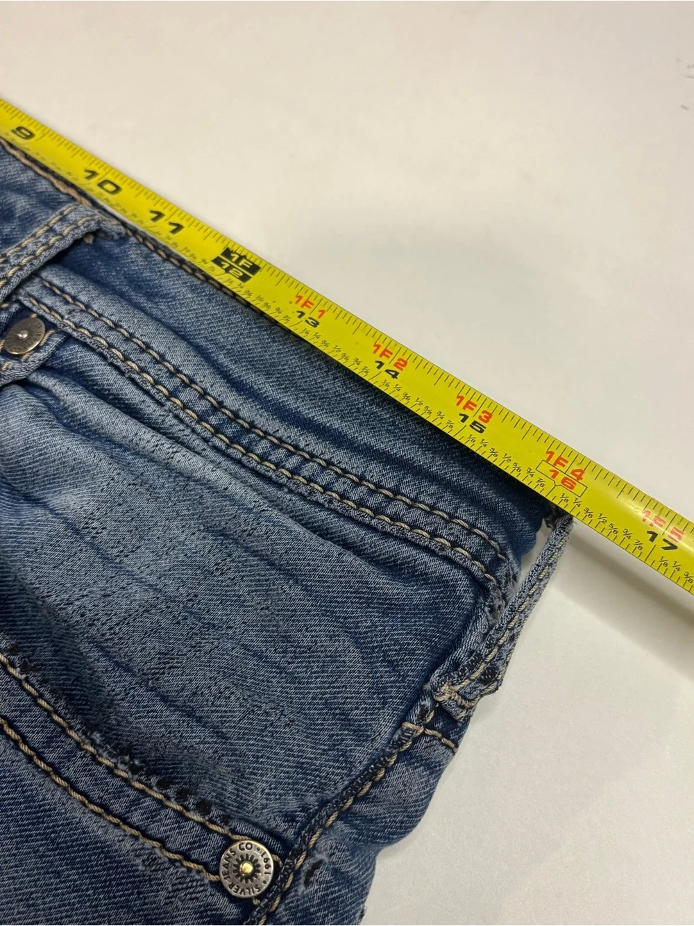 Silver Jeans Co Grayson Men Jeans 31x30 Blue Straight Leg Stretch Denim